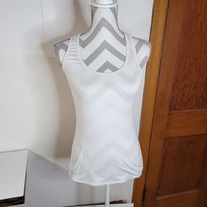 Womens White Athleta Razor back tank Size XS